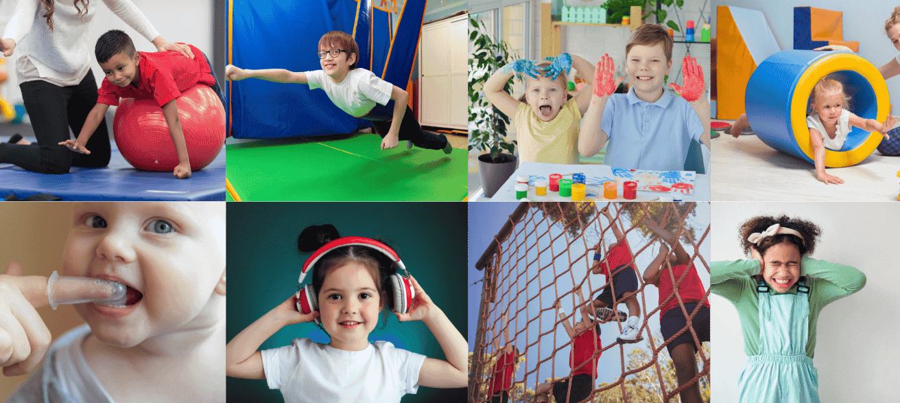 Child in occupational therapy session at Wonderbees